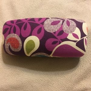 Vera Bradley Hard Sunglasses Case in Plum Crazy